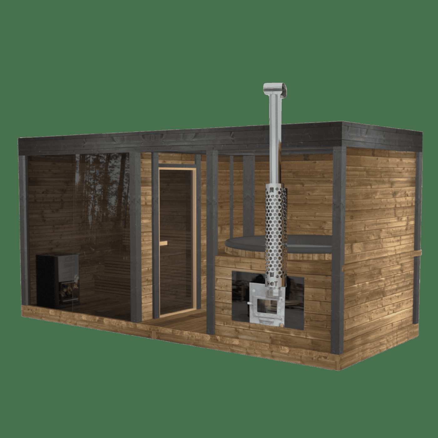 Ансамбъл Dracula 2 в 1 — Thermowood Lux Edition