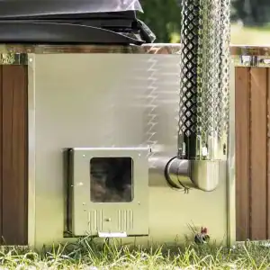Вътрешна печка AISI304 35 kW (сладка вода)